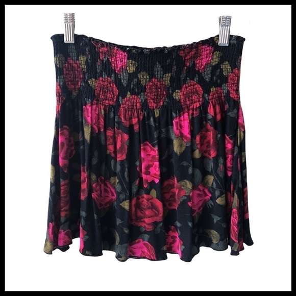 ARITZIA TALULA Vibrant Floral Flowy Skirt - Picture 1 of 4